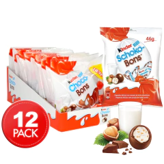 C x 12 Chocolate Kinder Choco Schoko-bons Mini 46g - comprar online