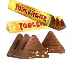 Chocolate Toblerone ao leite com Mel e Amêndoas - Suiça - 35g - Casas dos Doces Candy House