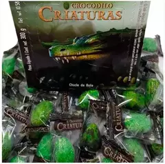 Chiclete Criaturas Ovo Crocodilo Caixa C/40 - Doce Halloween - comprar online