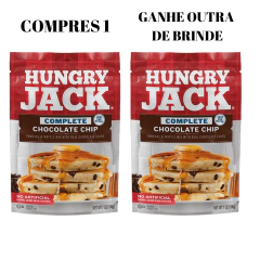 Hungry Jack Choco Chip Massa P/ Panqueca E Waffle Mix 198g - comprar online