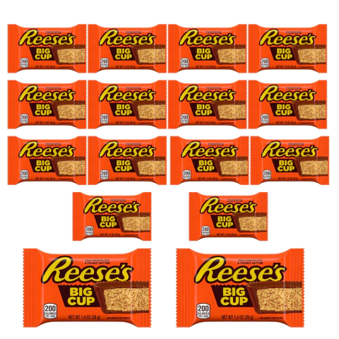 16 Chocolate Reese's Big Cup Peanut Butter Importado 39g