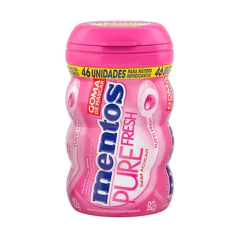 6 Chiclete Mentos Pure Fresh Big Garrafa 46p Tutti Fresh 92g na internet