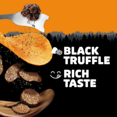 Batata Pringles Black Truffle Velvet Chef Morgan Importada na internet