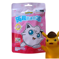 Bala Liquida Pokemon Sabor Pessego Pacote 120g Importado - comprar online