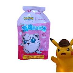 Bala Liquida Pokemon Sabor Pessego Pacote 120g Importado - loja online