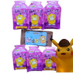 Bala Liquida Pokemon Sabor Uva Roxo Pacote 120g Importado - Casas dos Doces Candy House