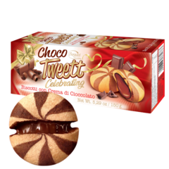 Biscoito Choco Tweett Crunchy Cookies Chocolate Cream