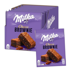 Cx 13 Milka Choco Brownie - Brownies Com Chocolate Alpino Milka - comprar online