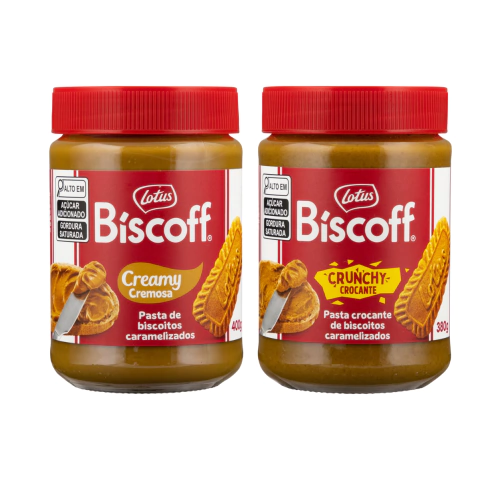 Kit 2 Sabor Pasta De Biscoitos Lotus Biscoff Speculoos 400gr - comprar online
