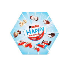 Cx 12 Caixa Kinder Shokolade Chocolate Happy Moments 161gr na internet