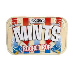 Balas Mints Rocket Pop Sugar Free Big Sky Lata Metalica - comprar online