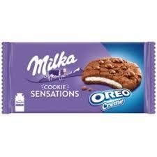 COOKIES SENSATIONS OREO CREME 156G MILKA - comprar online