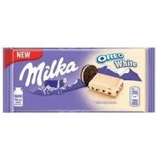 MILKA OREO WHITE - CHOCOLATE BRANCO & RECHEIO BISCOITO OREO - POLÔNIA na internet