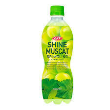 Refrigerante Grape Uva Verde sprakling okf coreia 500ml