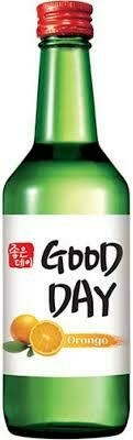 Soju Laranja Bebida Destilada Coréia Good Day 12,5% - 360ml