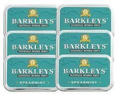 Bala Barkleys SPEARMINT (hortela) Importada 6 Latas