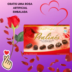 Caixa Vermelha De Bombons Sortidos Maitre Truffout 180g - comprar online