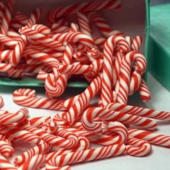 Pote 20 Unidades Pirulito Bengala Doce Sucril Tamanho Pequeno - comprar online