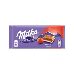 Milka Strawberry - Chocolate & morango - Importado - 100g - comprar online