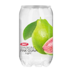 Agua Saborizada Sparkling Sabor Pink Guava Goiaba Okf Coreia