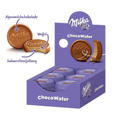 Cx 30 MILKA CHOCO WAFER IMPORTADO 30GR - comprar online