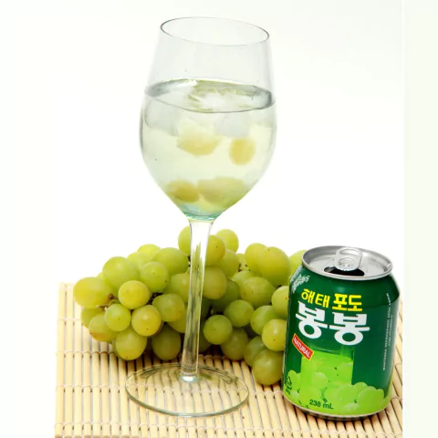 Suco Bonbon Uva Verde Inteira Importado Coreia Haitai