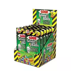 12 Bala Acida Importada Sour smog Balls bag 85g Aceite o Desafio Toxic - comprar online