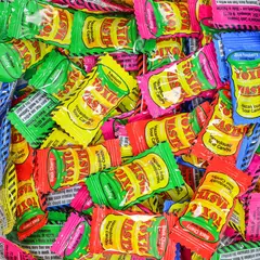 Balde Laranja Balas Toxic Waste Extra Sour Super Ácidas 48g - loja online