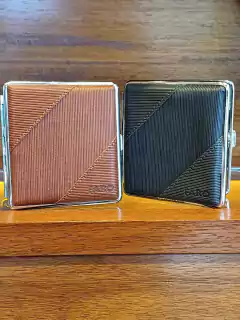 CIGARRERA DE METAL LISA - FARO