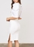 FALDA MEGHAN BLANCA - comprar online