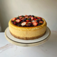 TORTA CHEESECAKE CON FRUTOS ROJOS - comprar online