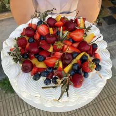 PAVLOVA DE LIMON Y PISTACHO