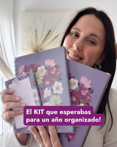 KIT CEO DE TU VIDA A5 Diaria ▪ Agenda + Papelería + Experiencias ▪