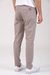 Pantalón Chino Satén Gris Ceniza - comprar online