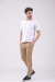 Pantalón Chino Satén Camel - tienda online