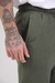 Babucha de Gabardina verde militar (Solo talles S) - comprar online