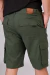 Bermuda cargo bolsillo con fuelle NIXXON Verde militar - BRAVO Jeans | Ropa de Hombre