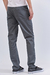 Pantalón Regular de gabardina alta densidad Gris Topo