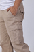 Imagen de Pantalón cargo de gabardina Beige