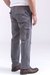 Pantalón cargo de gabardina Gris - comprar online