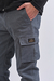 Pantalón cargo Slim Fit Gris Topo - comprar online