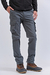 Pantalón cargo Slim Fit Gris Topo