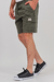 Imagen de Bermuda de lino CREW verde militar (Solo talle XL)