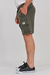 Bermuda de lino CREW verde militar (Solo talle XL) - Bravo Jeans