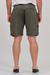 Bermuda de lino CREW verde militar (Solo talle XL) en internet