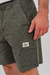 Bermuda de lino CREW verde militar (Solo talle XL)