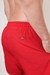 Short de baño liso c/spandex rojo - comprar online