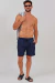 Short de baño liso con spandex MAXTON azul (Solo talles S, M y L) - comprar online