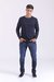 Remera básica manga larga Azul - Bravo Jeans