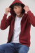 Campera de Algodón Bordó (Solo talle M) - comprar online